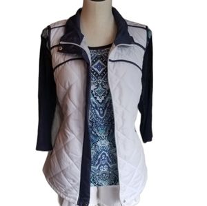Christopher & Banks quilted vest